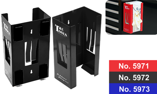 Magnetic Glove / Tissue Dispenser holder for Toolbox Black T&E Tools TE-5972
