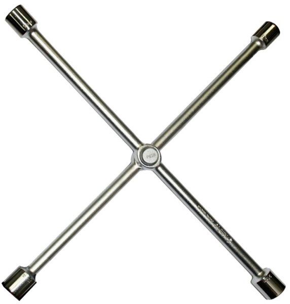 4 Way Foldable Wheel Wrench (20") T&E Tools 6034