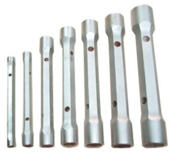 7 Piece Forged Metric Tube Spanner Set T&E Tools 6104