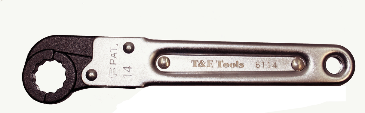11mm Ratchet Tube Wrench T&E Tools 6111