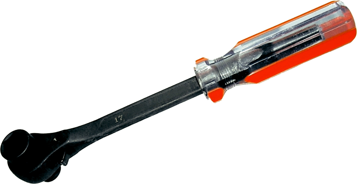 6 Point Long Ratchet Podger Wrench T&E Tools 61317-6PL