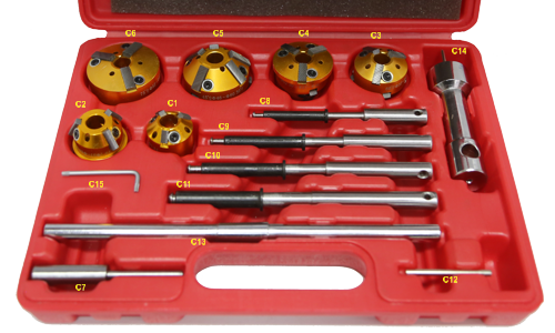 Valve Seat Cutting Kit T&E Tools 6257
