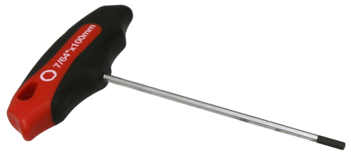 7/64" SAE T-Handle Hex Key T&E Tools 6407