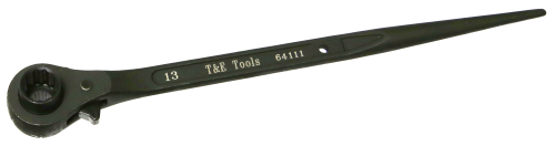 12 Point Double Sided Reversible Podger Ratchet Wrench (11 x 13mm) T&E Tools 64111