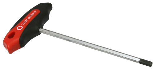 7/32" SAE T-Handle Hex Key T&E Tools 6414