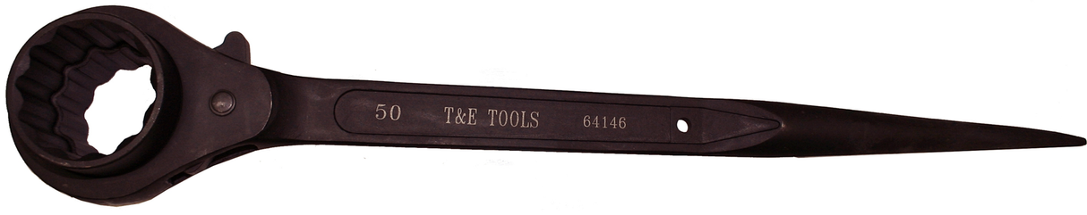 12 Point Double Sided Reversible Podger Ratchet Wrench (46 x 50mm) T&E Tools 64146