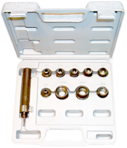 10 Piece Super Hollow Punch Set T&E Tools 6429