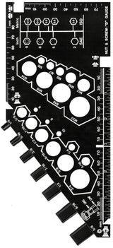 Nut & Bolt Gauge T&E Tools 6432