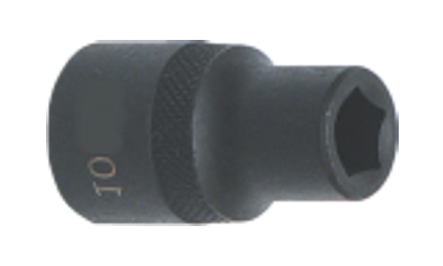 Pentagon Side To Point Socket (10mm) T&E Tools 65007