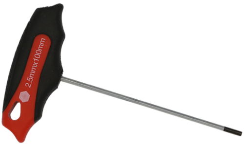 2.5mm Metric T-Handle Hex-Key T&E Tools 6525