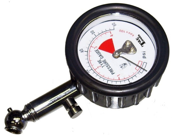 Precision Tyre Gauge T&E Tools 6904