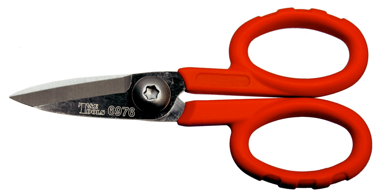 5.1/2" for Kevlar Shears T&E Tools 6976