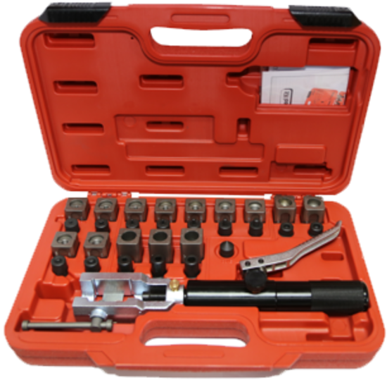 Hydraulic Double Flaring Tool Kit T&E Tools 7201