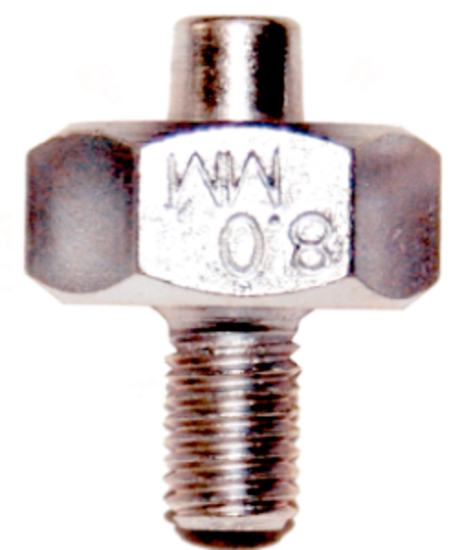 8mm   ISO Double Flare Adaptor T&E Tools 7208-C