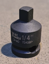1/4" x 3/8" Drive Square Pipe Plug Socket (Male) T&E Tools 73408P