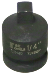1/4" x 3/8" Drive Square Pipe Plug Socket (Male) T&E Tools 73408P