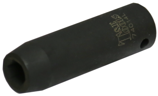 7/16" x 1/2" Drive Deep Impact Socket (6 Point) T&E Tools 74014L