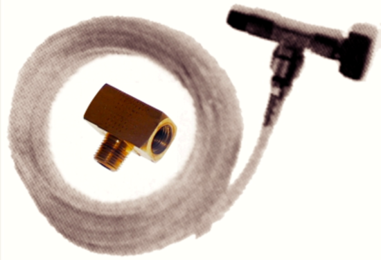 Bleed Off Valve & Tube Assembly (1.8m) T&E Tools 74446