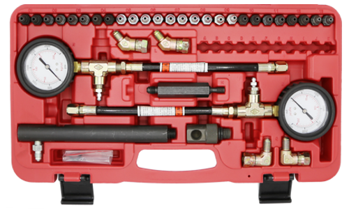 ABS & Conventional Brake Pressure Tester Kit T&E Tools 7488