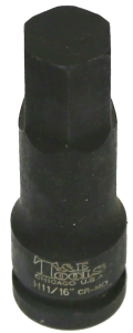 11/16" SAE In-Hex Impact Socket T&E Tools 74922