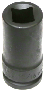 13/16" x 3/4" Drive SAE Deep Recess Square Socket T&E Tools 75126