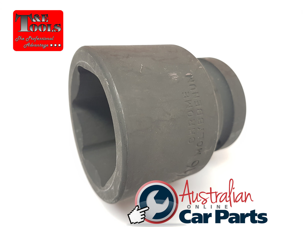 2.1/16" x 1" Drive Standard Impact Socket T&E Tools 76066