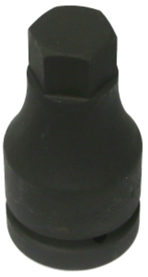 1.1/8" SAE In-Hex Impact Sockets 1" Drive x 100mm Length T&E Tools 76936