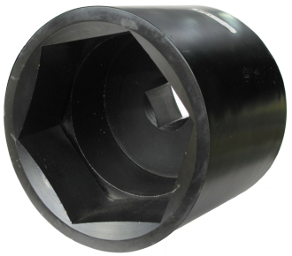 150mm x 1.1/2" Drive Standard Impact Socket T&E Tools 77150