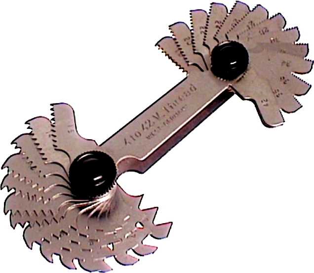 SAE Screw Pitch Gauge (600 Thread) T&E Tools 8031