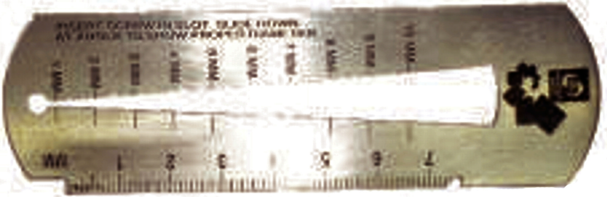 Screw & Weld Measuring Gauge T&E Tools 8035