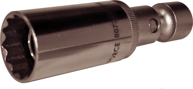 Magnetic Ball Joint Spark Plug Socket (13/16" 12 PT) T&E Tools 807326