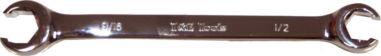 6 Point Flare Nut Wrench (1/2" x 9/16") T&E Tools 81618