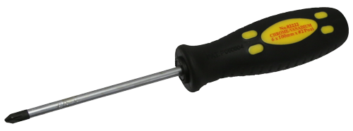 Pozidriv Round Shank Screwdriver (#2 x 100mm) T&E Tools 82222