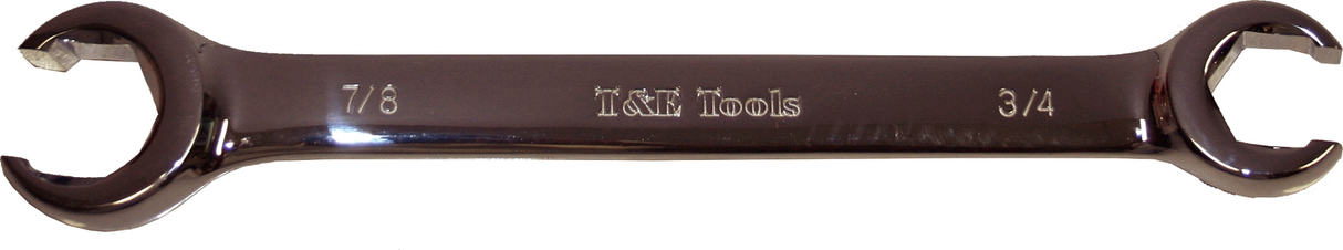 6 Point Flare Nut Wrench (3/4" x 7/8") T&E Tools 82428