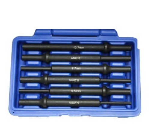 Extra Long Air Hammer Drift Set T&E Tools 8290
