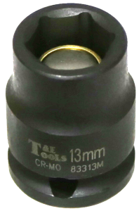 13mm x 3/8" Drive Magnetic Impact Metric Socket T&E Tools 83313M