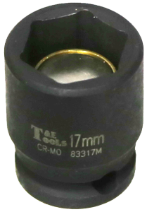 17mm x 3/8" Drive Magnetic Impact Metric Socket T&E Tools 83317M