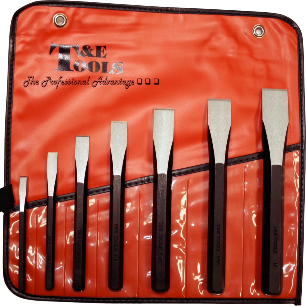 7 Piece Cold Chisel Set T&E Tools 8377