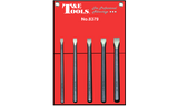 5 Piece Long Cold Chisel Set T&E Tools 8379