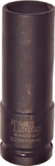 Extra Slim Impact Socket (21mm) T&E Tools 84021T