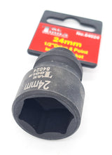 Impact Socket  24mm x 1/2" Standard 6 Point T&E Tools 84024
