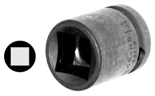 14mm Square 1/2" Drive Impact Socket T&E Tools 84314