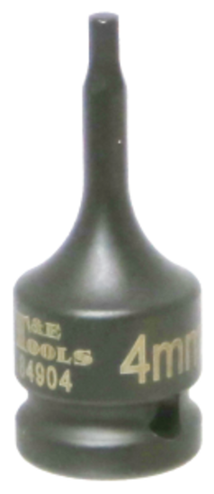 4mm Metric In-Hex Impact Socket T&E Tools 84904