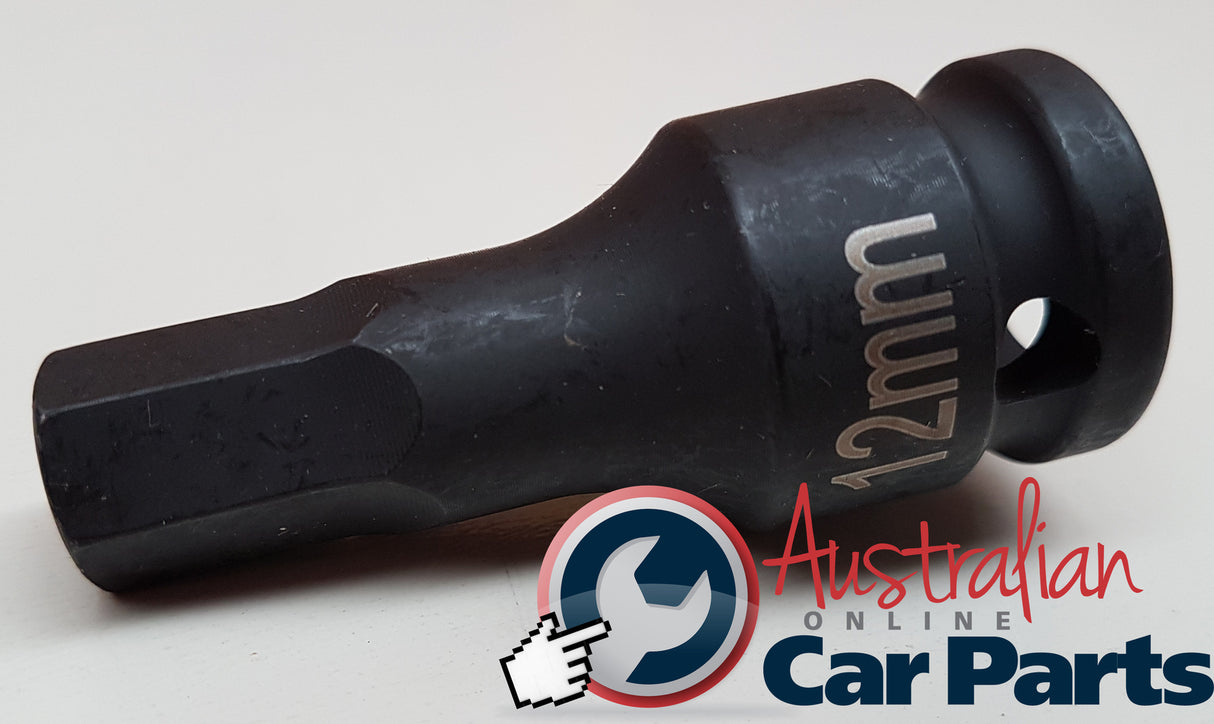 12mm Metric In-Hex Impact Socket T&E Tools 84912