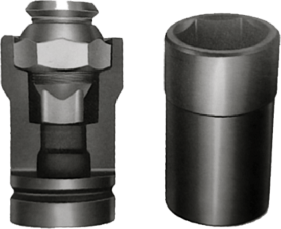 41mm x 21mm 3/4"Dr. Budd Wheel Socket T&E Tools 85141B