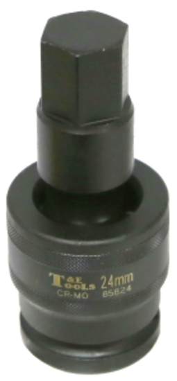 24mm Metric In-Hex Universal Impact Sockets 3/4" Drive T&E Tools 85824