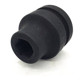 19mm x 1" Drive Standard Impact Socket T&E Tools 86019