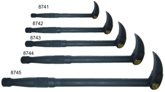 12" Adjustable Head Pry Bar T&E Tools 8742
