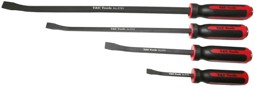 Pry Bar Set - 4 Piece Comfort-Grip Tang thru T&E Tools 8760