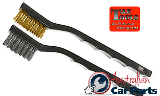 Brass & Stainless Steel Utility Brushes T&E Tools 8845